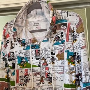 Disney Retro Comic Zip up Lightweight Jacket - Women’s Medium